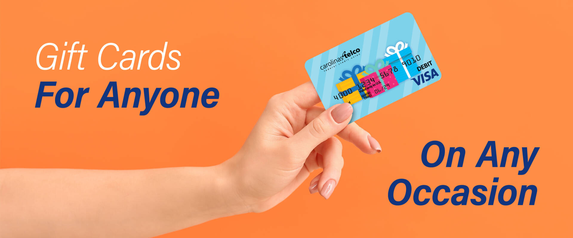 Gift Cards - Carolinas Telco Federal Credit Union